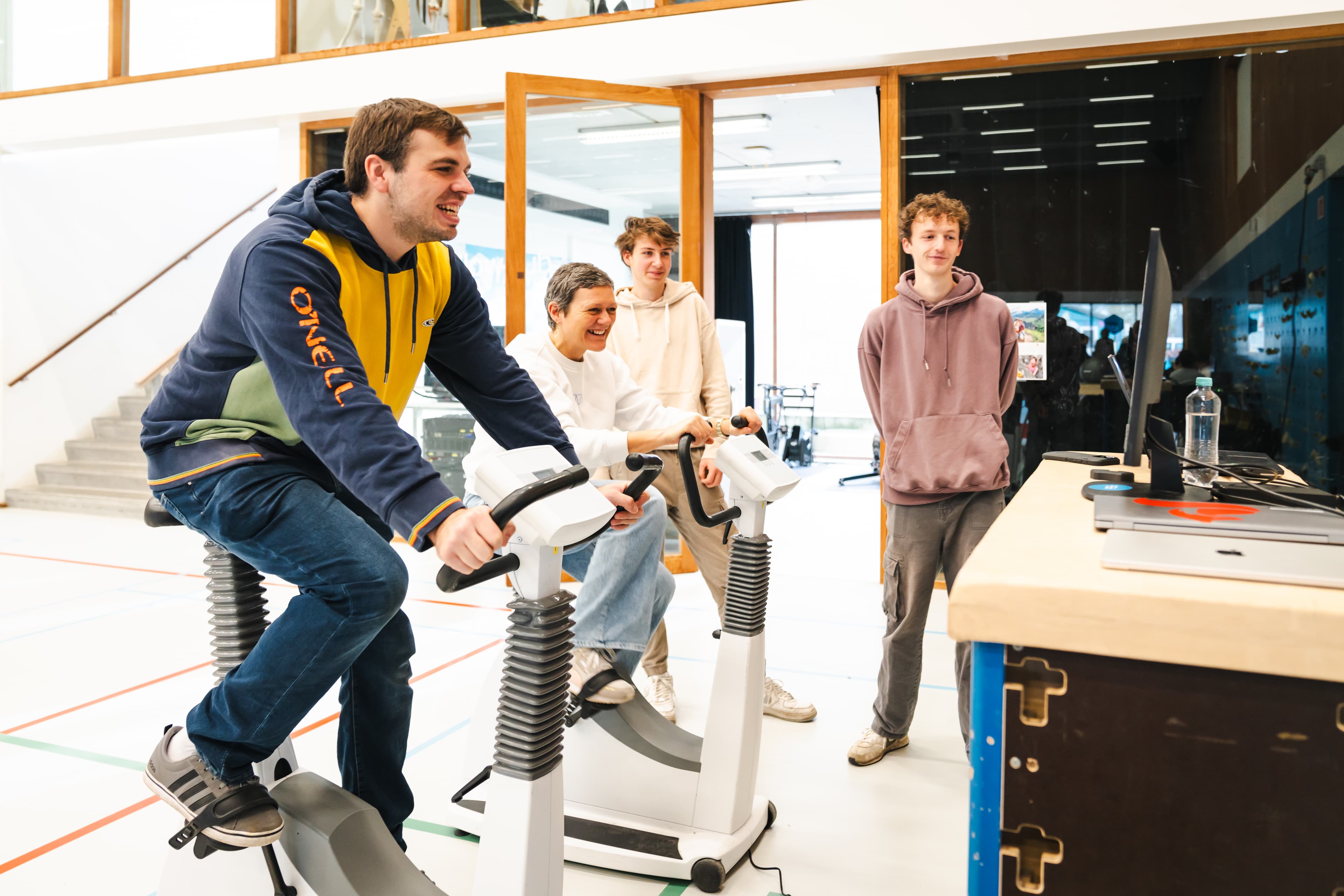 Hardware setup met sensoren en ESP32